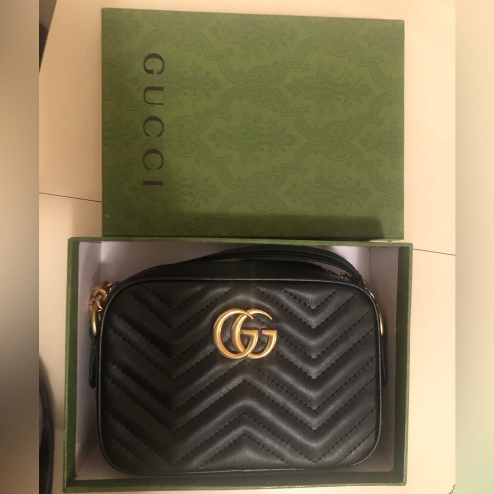 Gucci Black cross body mini bag